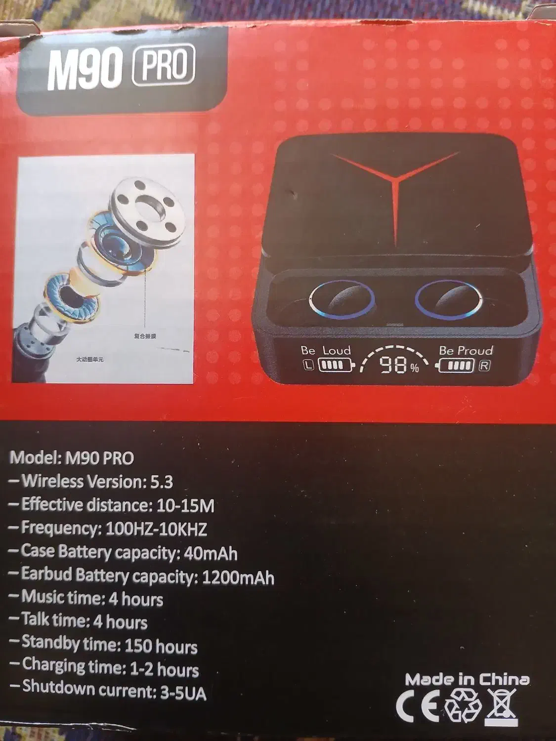 ایرپاد m90|لوازم جانبی موبایل و تبلت|داراب, |دیوار