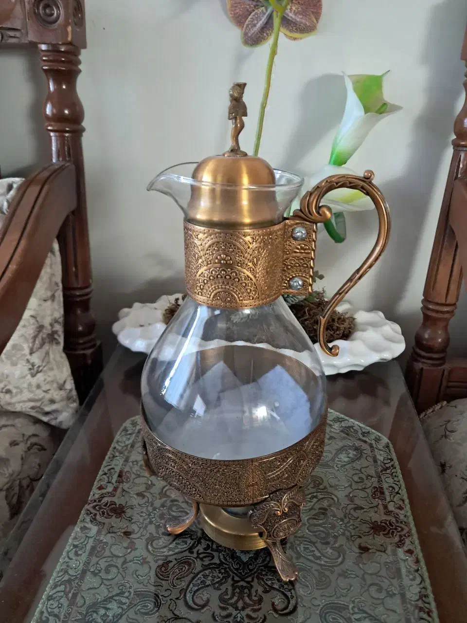 قوری یا کتری شیک و تمیز استفاده نشده|ظروف سرو و پذیرایی|تربتحیدریه, حسنی بالا|دیوار