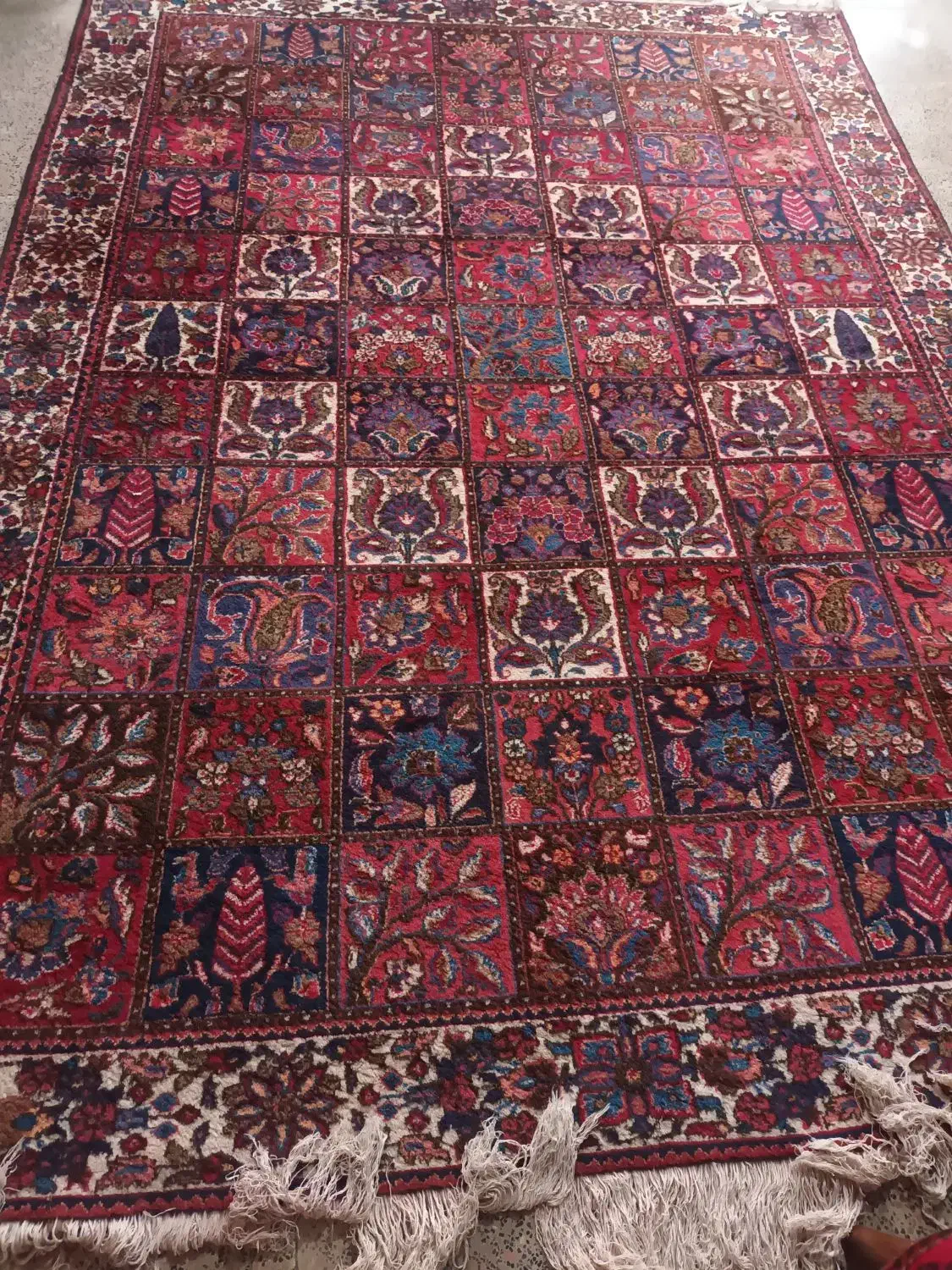 دستبافت بختیاری۶ متری|فرش|شهریار, شهریار|دیوار