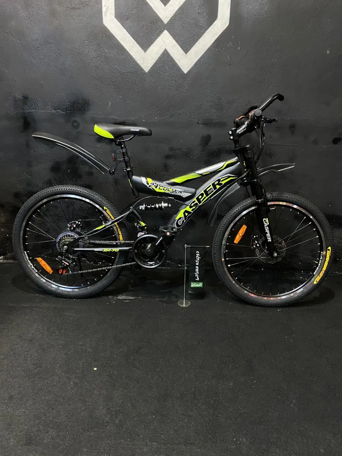 دوچرخه سایز ۲۴ کمک فنر جلو و وسط ترمز دیسک casper|دوچرخه، اسکیت، اسکوتر|رشت, باهنر|دیوار