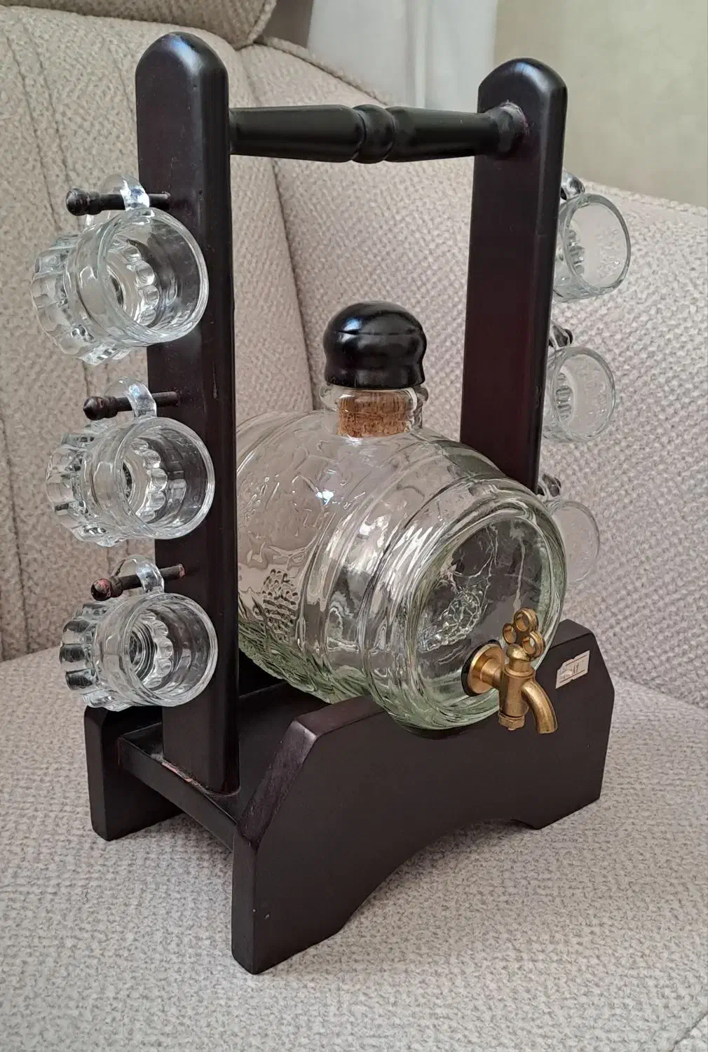 ست مینی بار طرح بشکه معلق|بوفه، ویترین، کنسول|اصفهان, فیض|دیوار