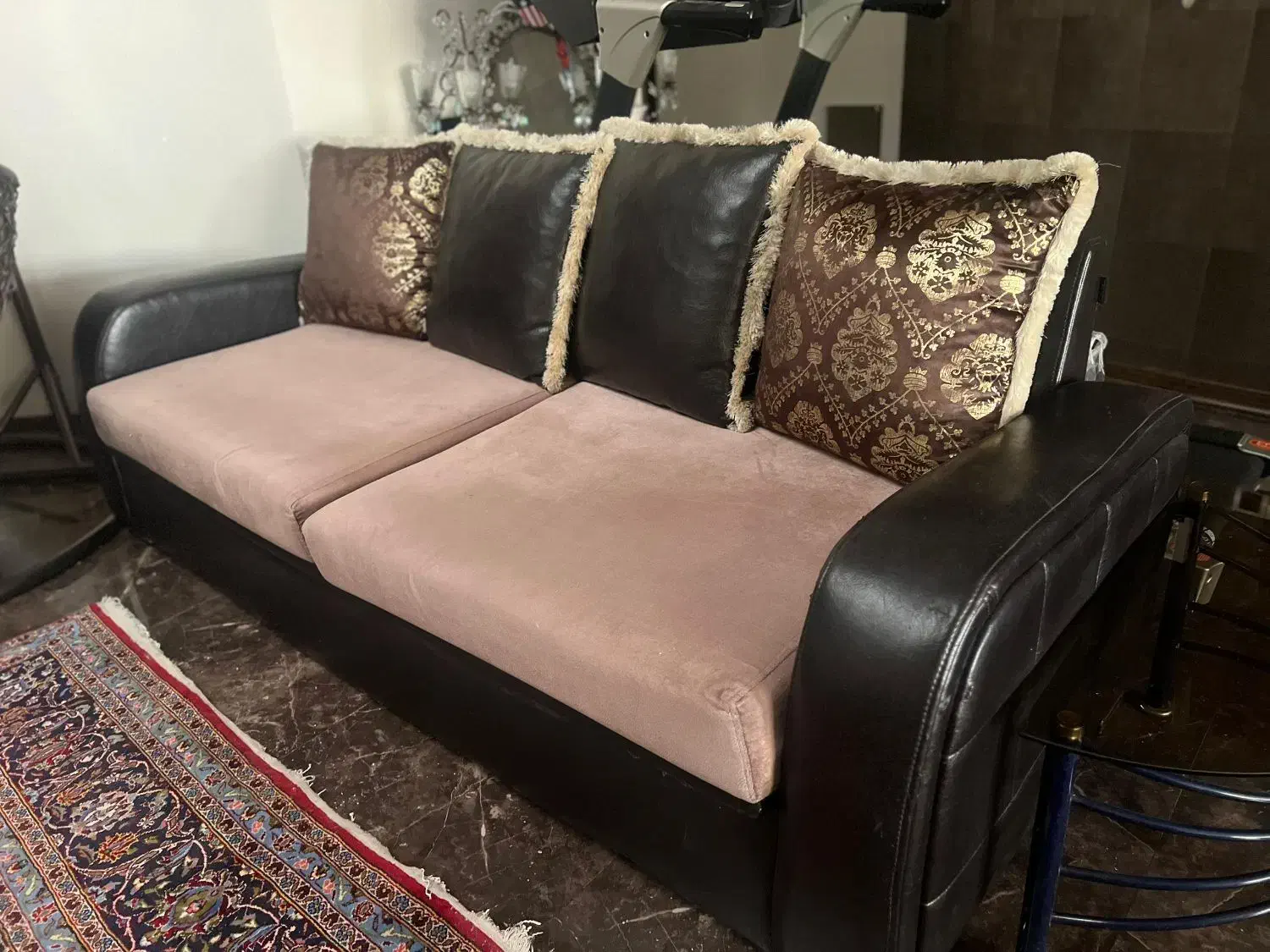 مبلمان ۷ نفره تختخواب شو ترکیه|مبلمان خانگی و میز عسلی|قزوین, |دیوار