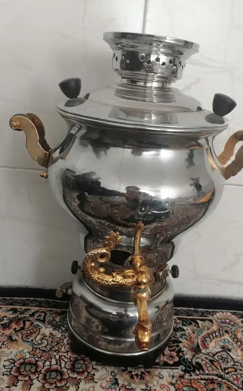 سماور گازی|سماور، چای‌ساز، قهوه‌ساز|قم, حنیف نژاد|دیوار