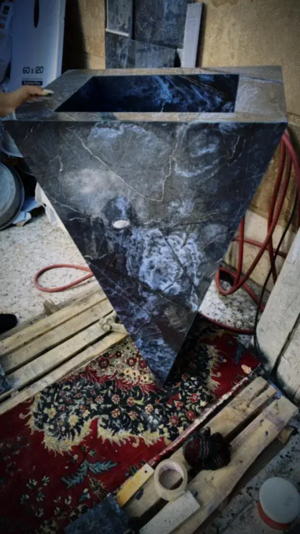 روشویی سرامیکی|لوازم سرویس بهداشتی|کاشان, فین کوچک|دیوار