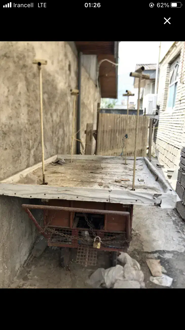 گاری آهنی|ابزارآلات|رشت, حمیدیان|دیوار