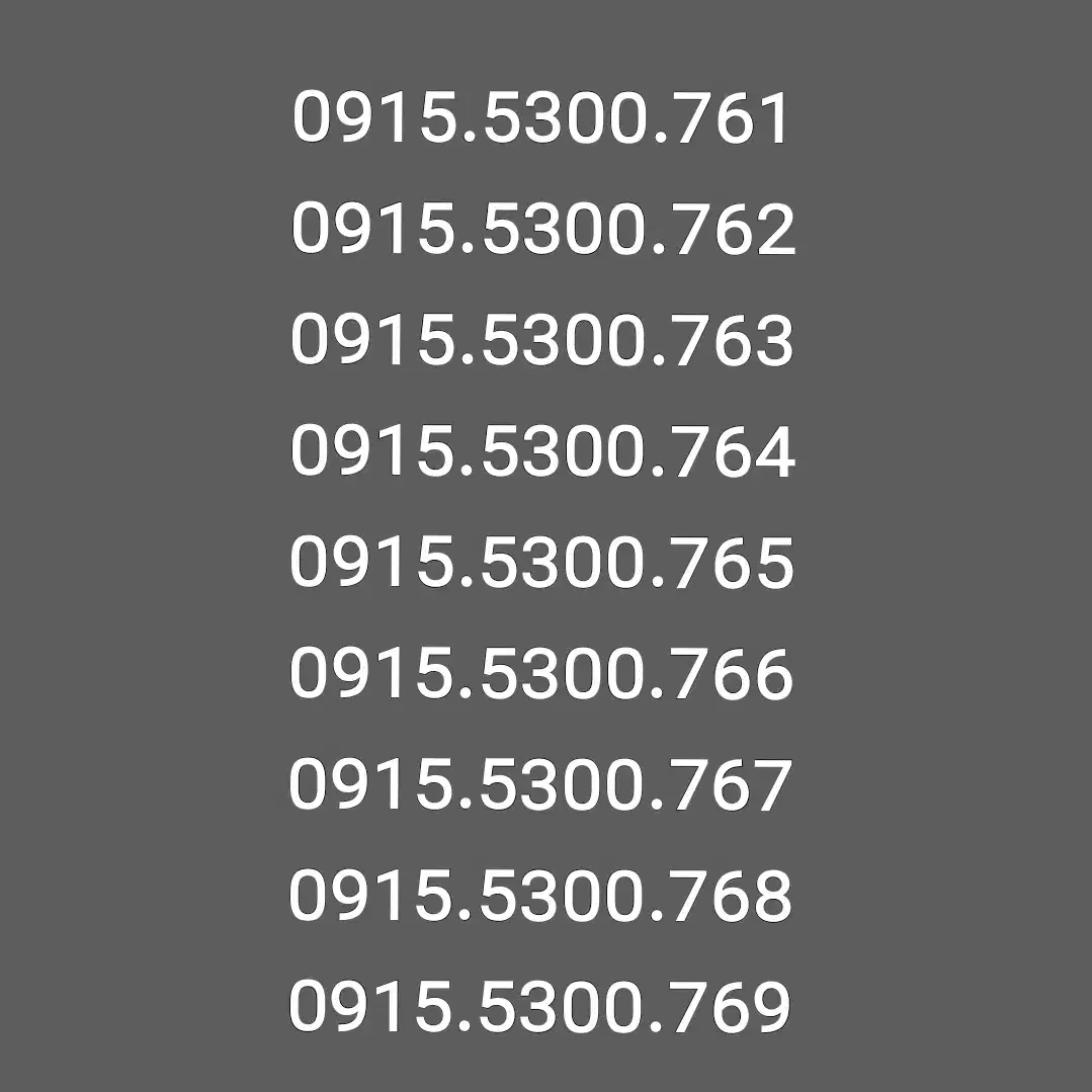 0915.5300.761|سیمکارت|مشهد, شهید فرامرز عباسی|دیوار