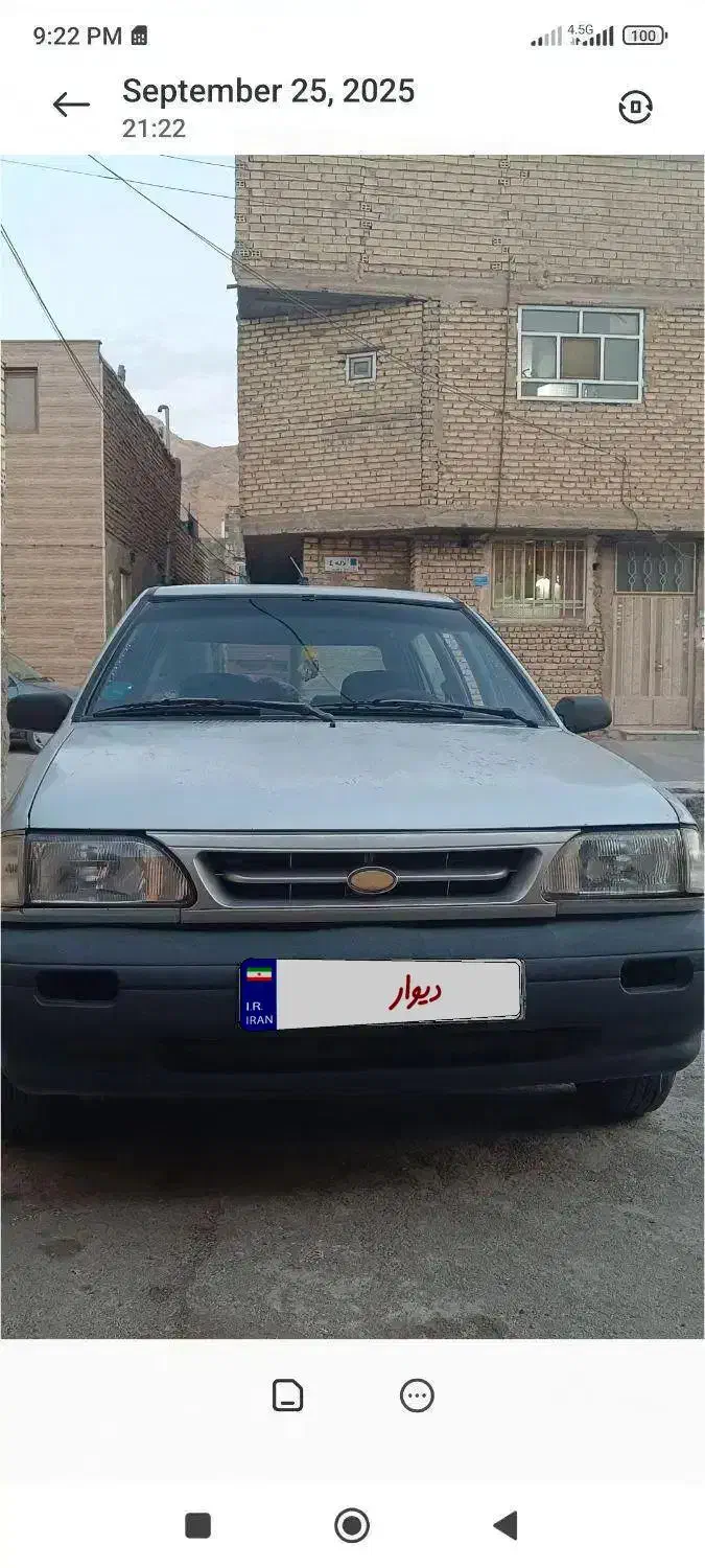 پراید صبا۸۸ دوگانه cng|خودرو سواری و وانت|اصفهان, قائمیه|دیوار