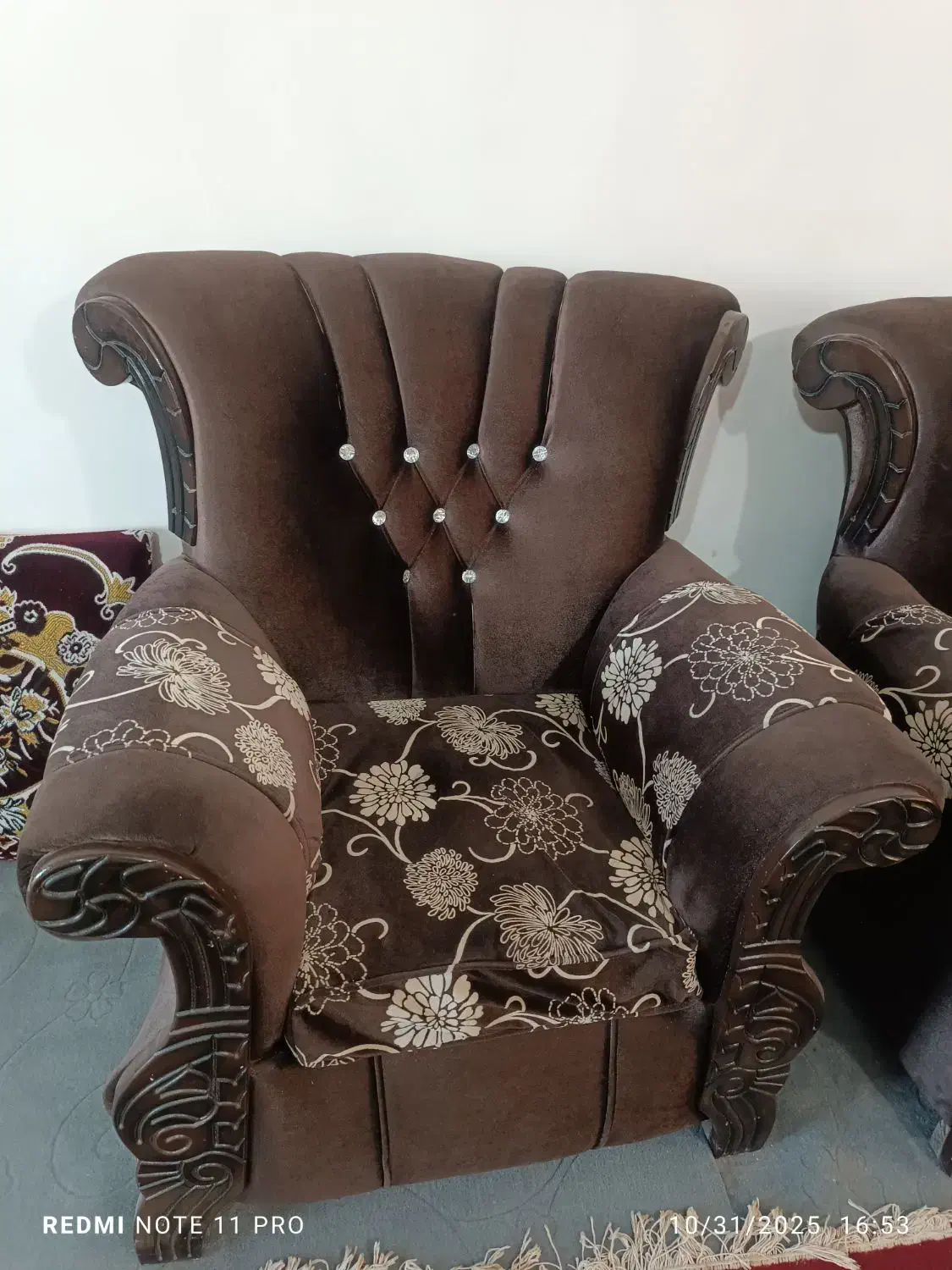 مبل هفت نفره درحد با میز عسلی|مبلمان خانگی و میز عسلی|سردرود, |دیوار