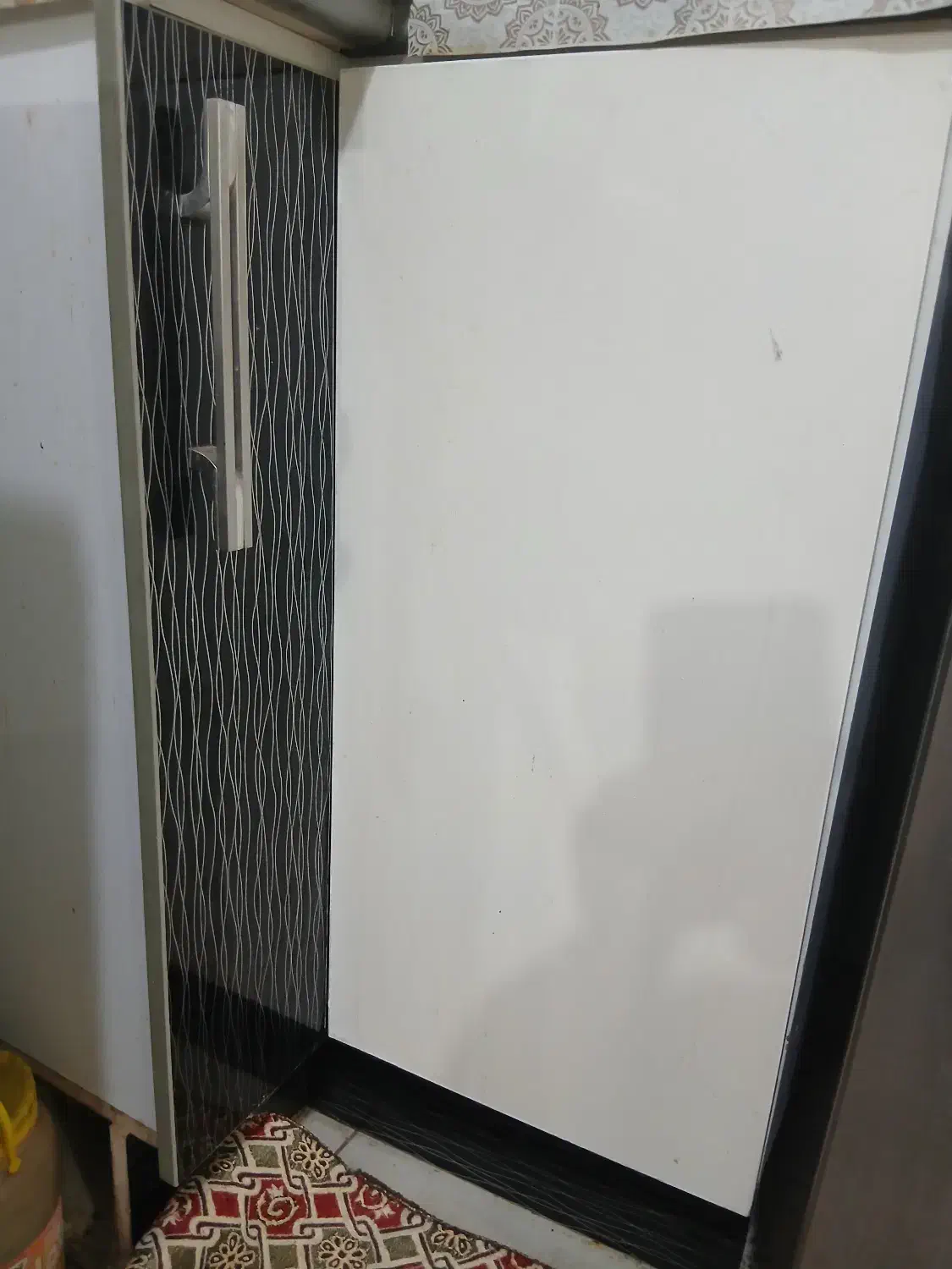 کابینت کارکرده همراه با هود اشپزخانه|آب‌چکان و نظم‌دهنده ظروف|قم, بنیاد|دیوار