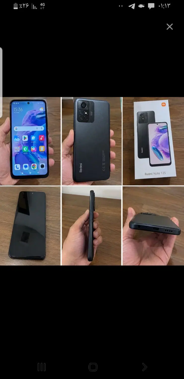 redmi note 12s 8/256|موبایل|کرمان, |دیوار