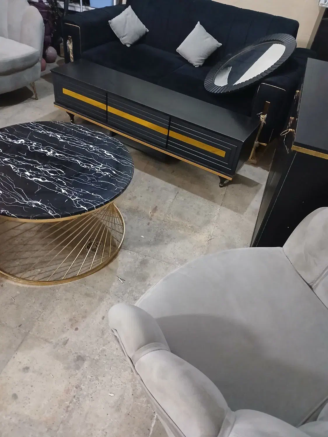 مبل راحتی نیم ست جا کفشی میز تلویزون فرش یخچال|مبلمان خانگی و میز عسلی|مشکین‌دشت, |دیوار