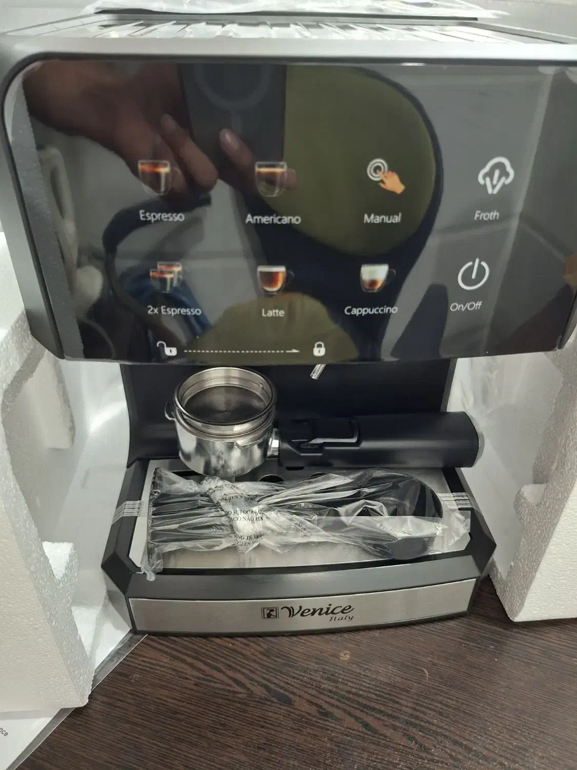 اسپرسو ساز venice italy لمسی ایتالیایی|سماور، چای‌ساز، قهوه‌ساز|بندرعباس, |دیوار