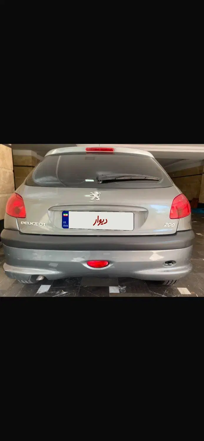 پژو ۲۰۶ تیپ ۲ مدل ۱۳۸۳ فرانسوی|خودرو سواری و وانت|تهران, شهرک آزمایش|دیوار