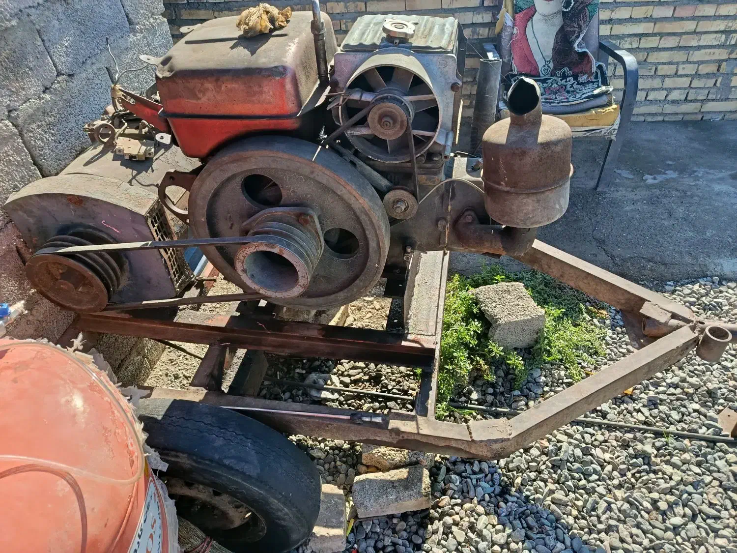 موتور برق بزرگ|ابزارآلات|خوی, |دیوار