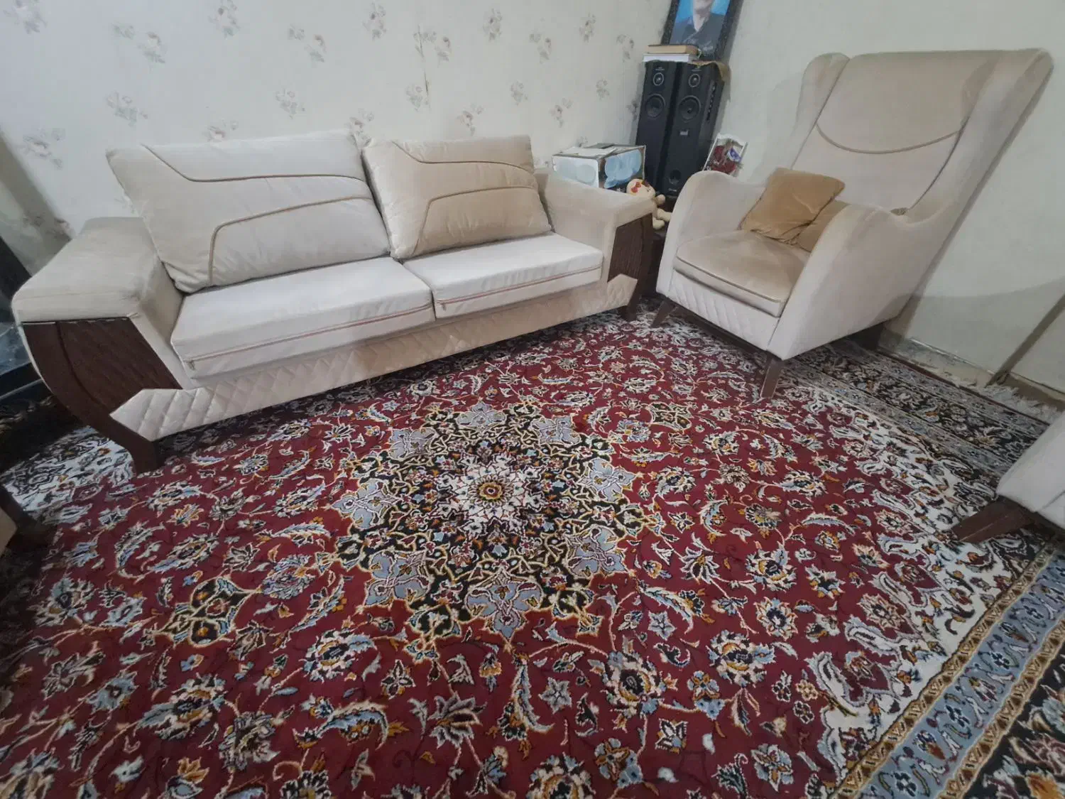 فروش مبل ۷نفره|مبلمان خانگی و میز عسلی|اهواز, آسیاباد|دیوار