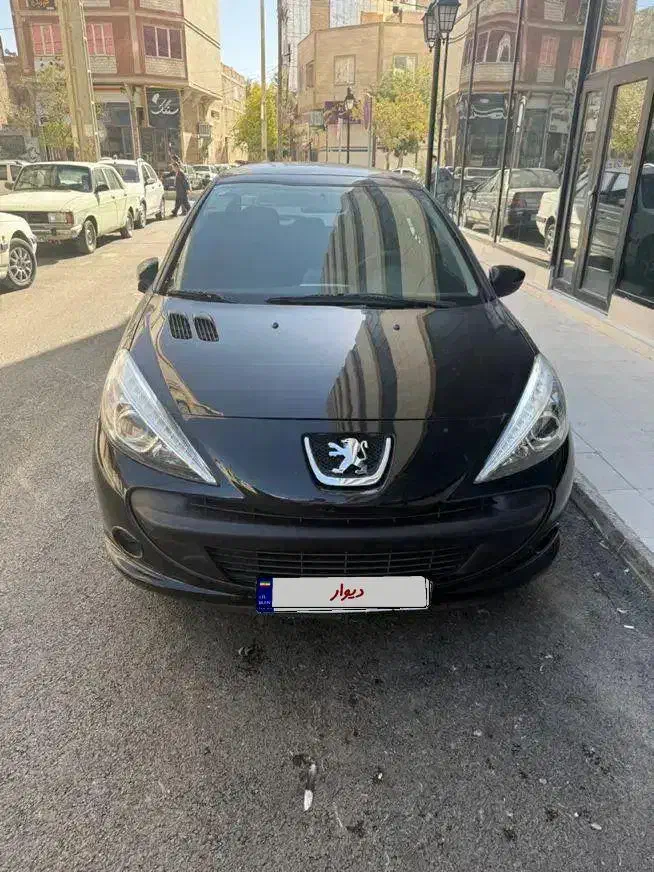 ۲۰۷ پانا اتومات مشکی|خودرو سواری و وانت|کرمانشاه, |دیوار