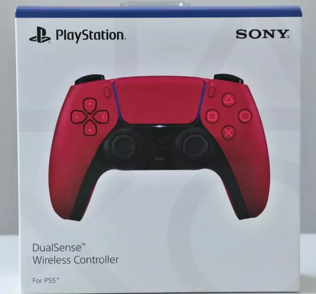 دسته پلی استیشن قرمز مشکی PS5 RED آکبند|کنسول، بازی ویدئویی و آنلاین|اهواز, کمپلو شمالی|دیوار