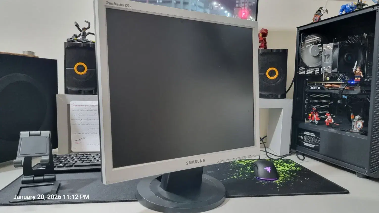 مانیتور سامسونگ ۱۷اینچ|قطعات و لوازم جانبی رایانه|تهران, دولتخواه شمالی|دیوار