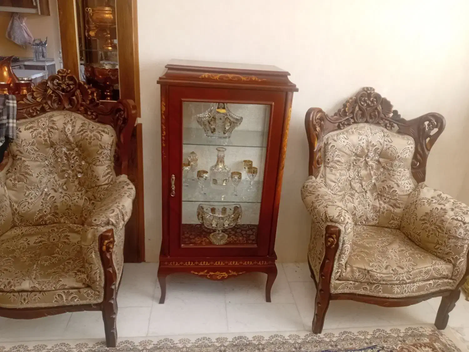 مبل ۷ نفره|مبلمان خانگی و میز عسلی|محمدیه-قزوین, |دیوار