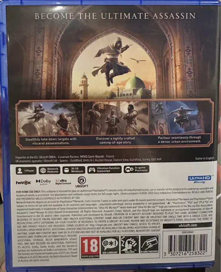 Assassins Creed Mirage اساسین کرید میراژ|کنسول، بازی ویدئویی و آنلاین|تهران, اقدسیه|دیوار