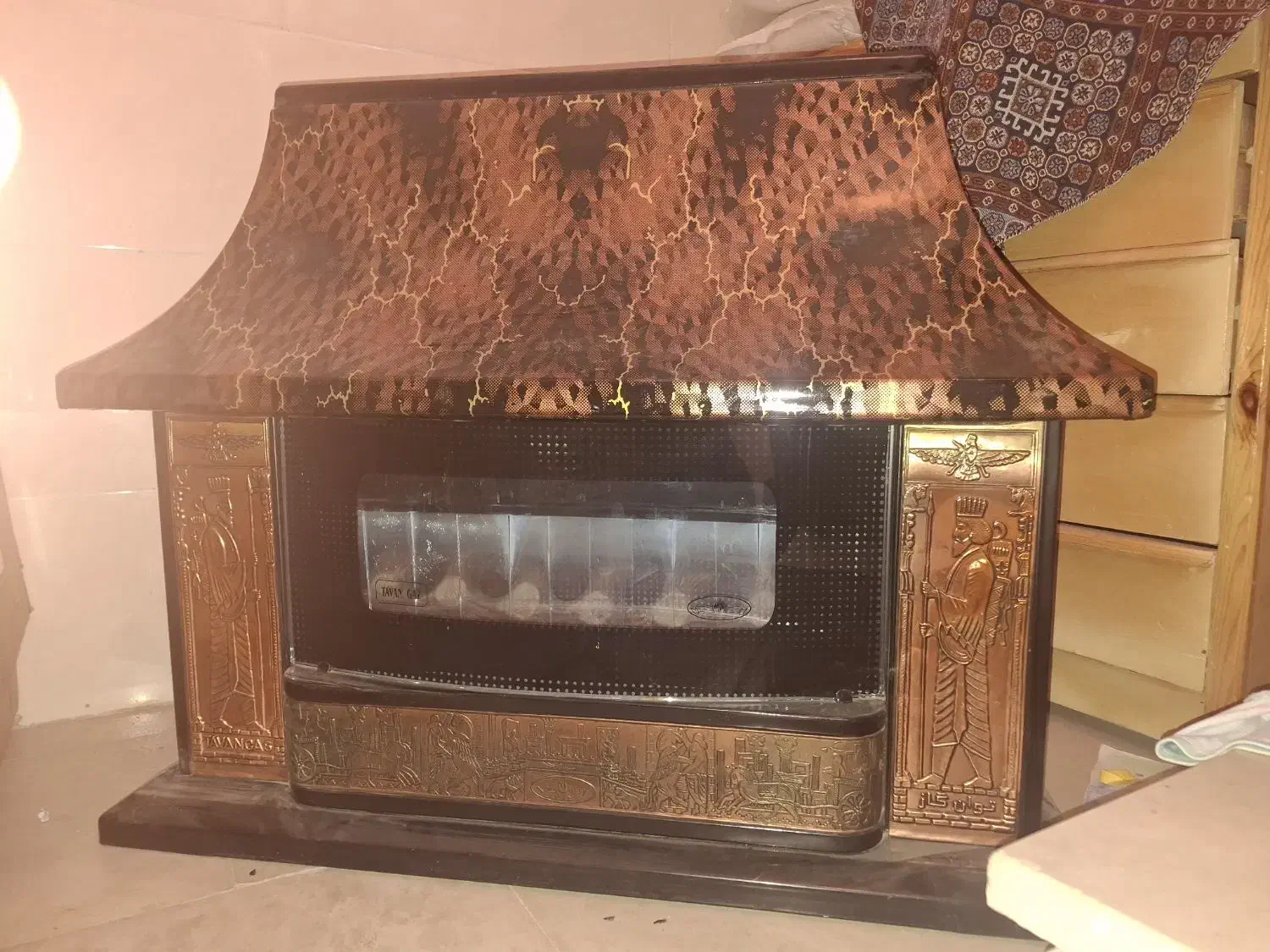 بخاری|بخاری، هیتر، شومینه|هشتگرد, هیو|دیوار