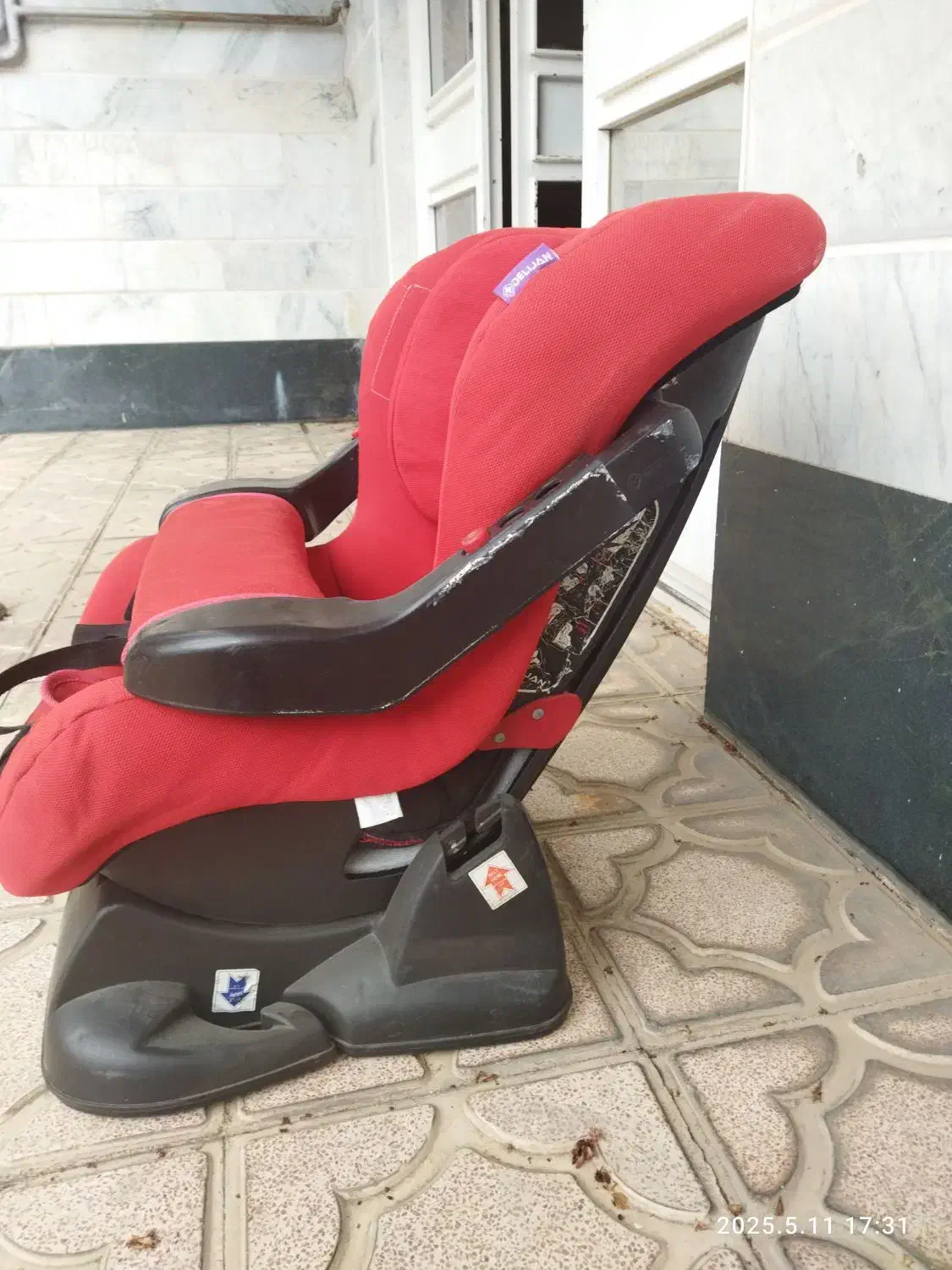 صندل ماشین کودک|کالسکه و لوازم جانبی|شبستر, |دیوار