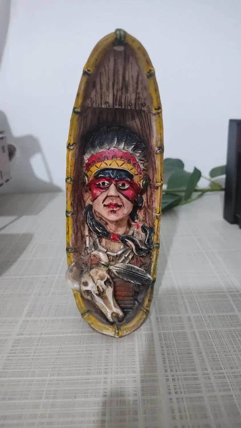 دکوری سرخ پوست و تابلو خاتون|صنایع دستی و سایر لوازم تزئینی|رشت, سلیمانداراب|دیوار