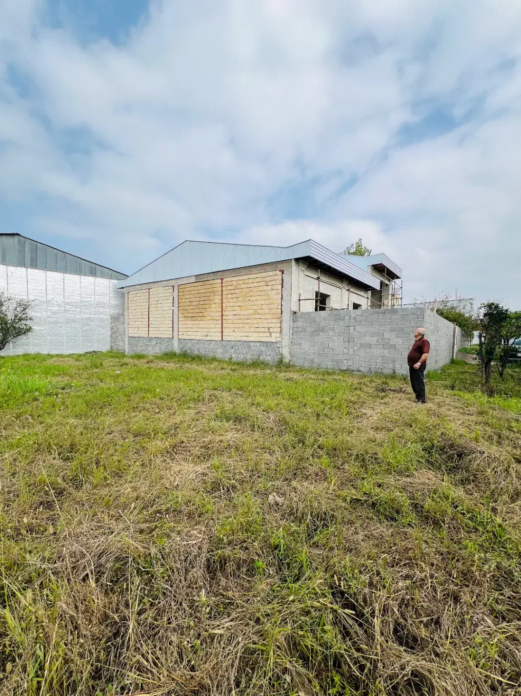 زمین احمد گوراب ۳۷۰ متری نسقی قابل ساخت هستش|فروش زمین و ملک کلنگی|رشت, احمد گوراب|دیوار