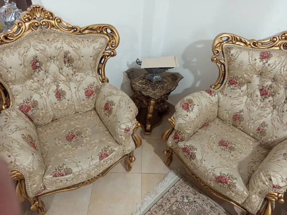 مبلمان سلطنتی|مبلمان خانگی و میز عسلی|گنبد کاووس, |دیوار