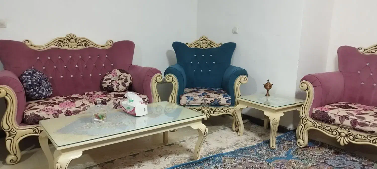مبل ۸ نفره|مبلمان خانگی و میز عسلی|پاکدشت, شهرک امام رضا|دیوار