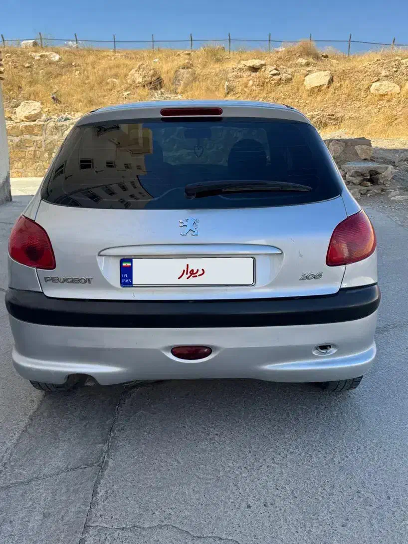 پژو 206|خودرو سواری و وانت|بوکان, |دیوار