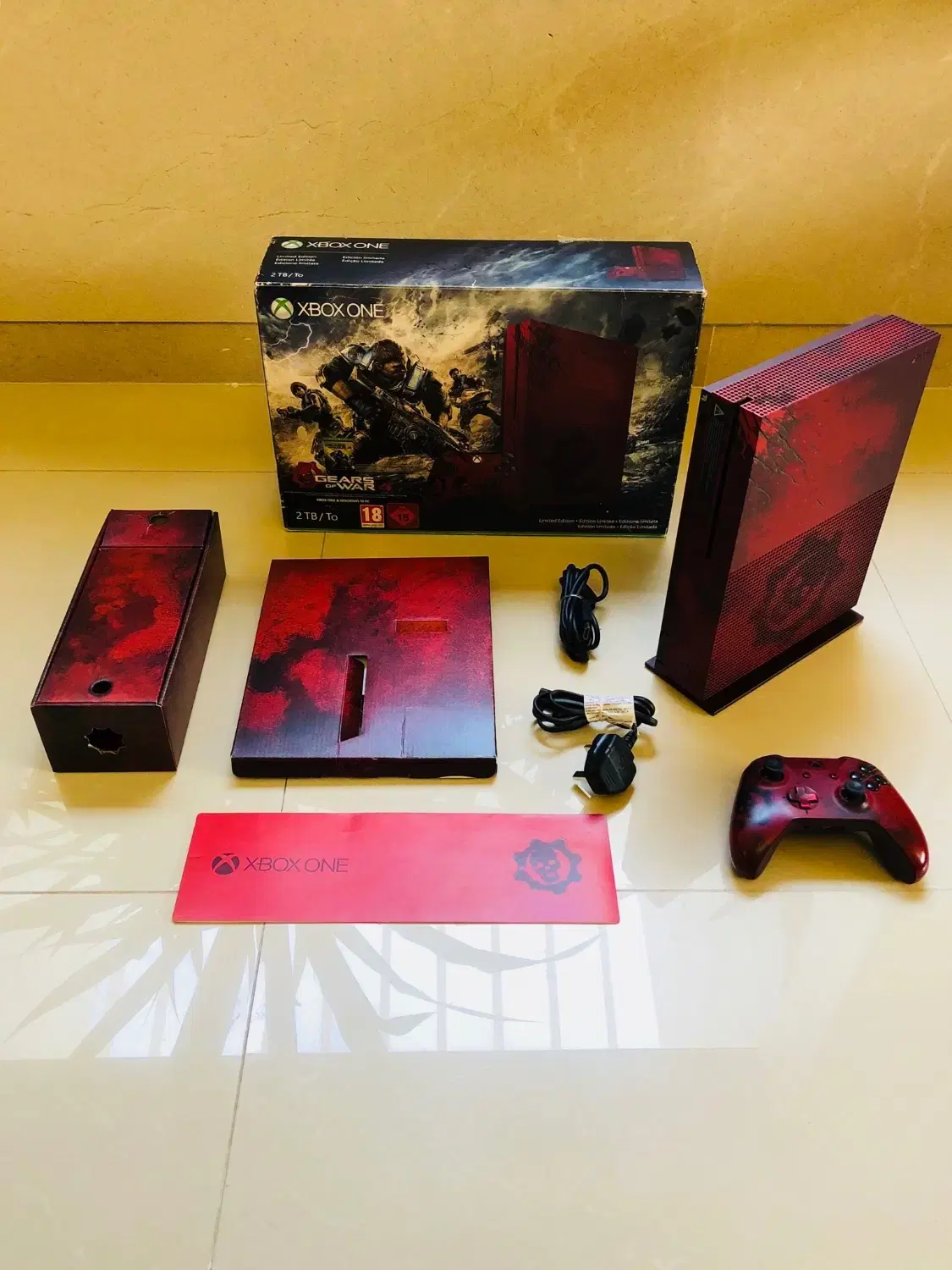 کنسول ایکس باکس وان اس باندل Gears of War 4 و دسته|کنسول، بازی ویدئویی و آنلاین|اصفهان, عباس‌آباد|دیوار