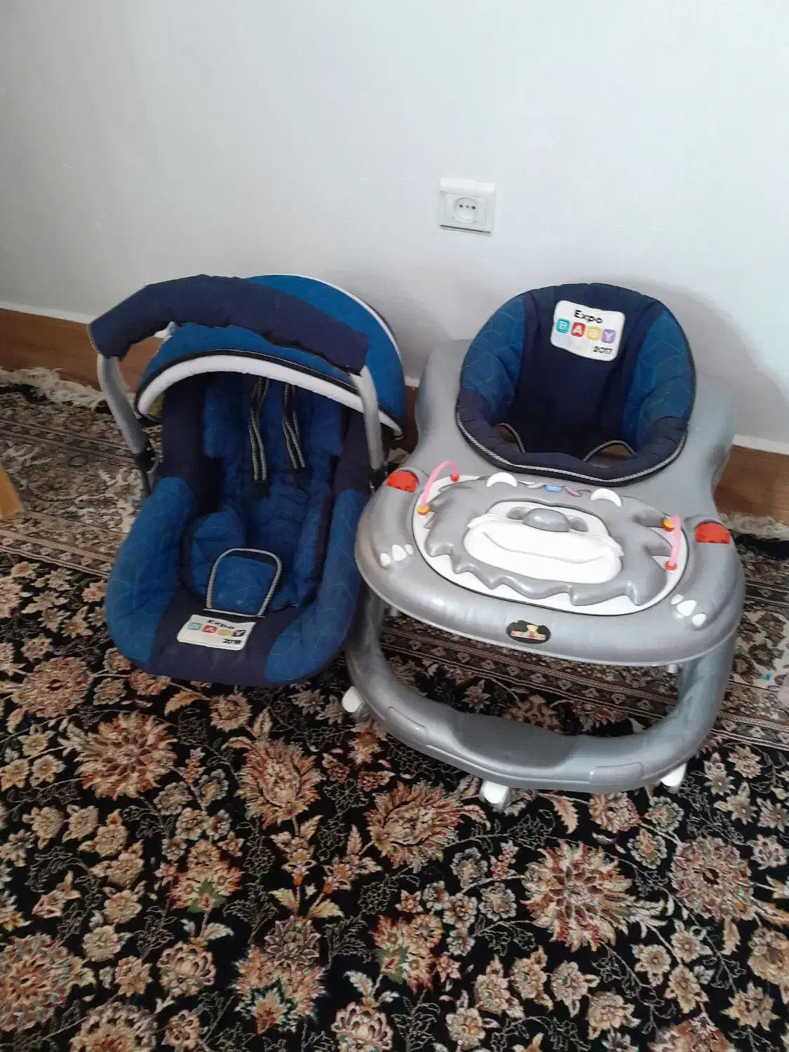 سرویس کالسکه در حد نو تمیز|کالسکه و لوازم جانبی|کاشمر, |دیوار