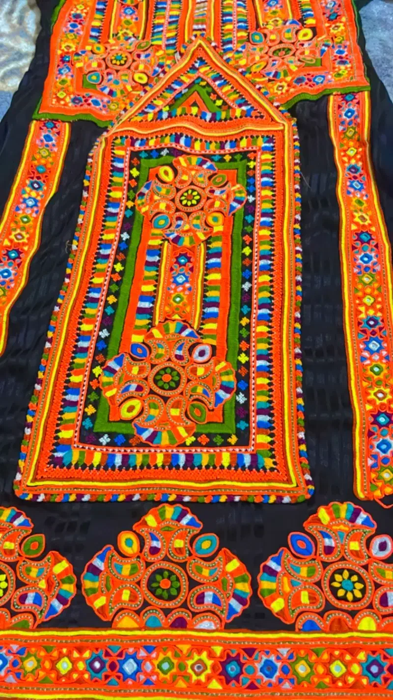 لباس بلوچی مشکی|لباس|ایرانشهر, |دیوار