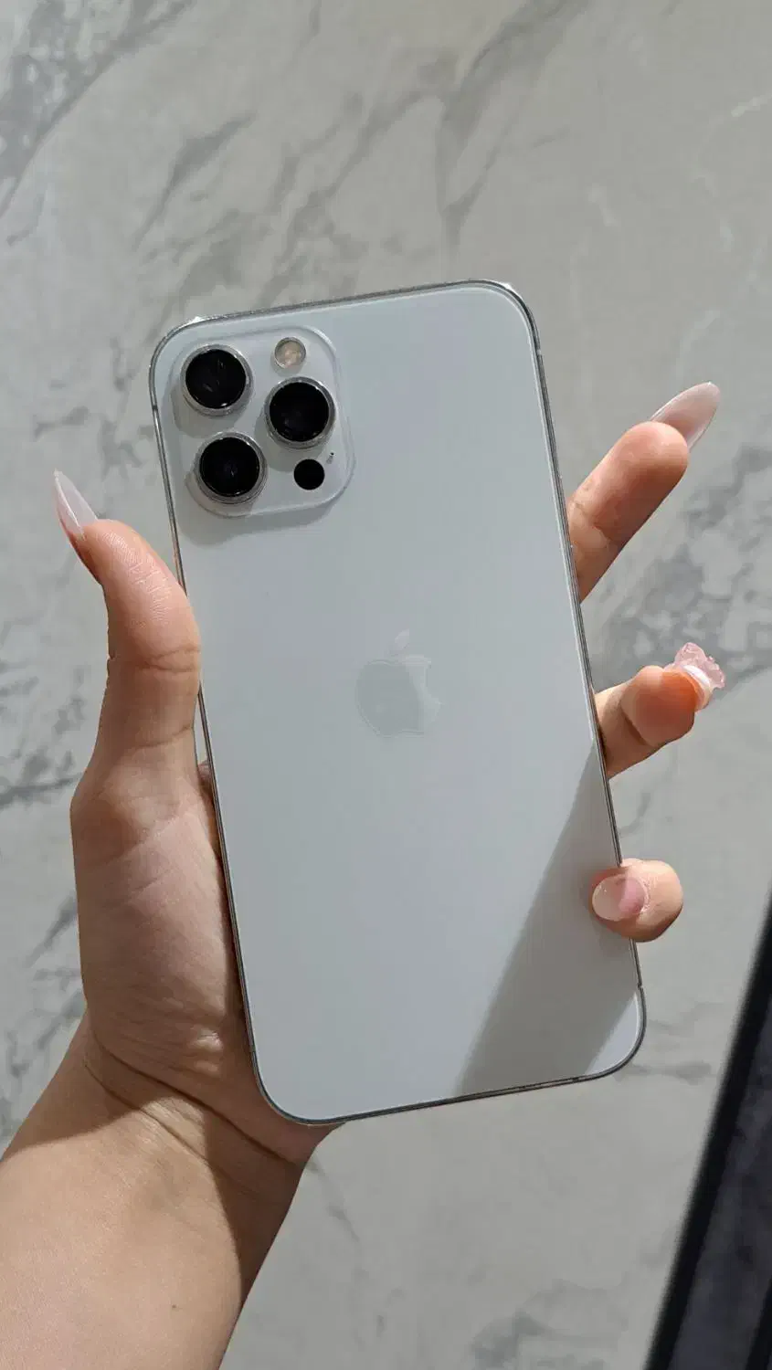 آیفون 12promax سفید|موبایل|فردیس, قریشی|دیوار