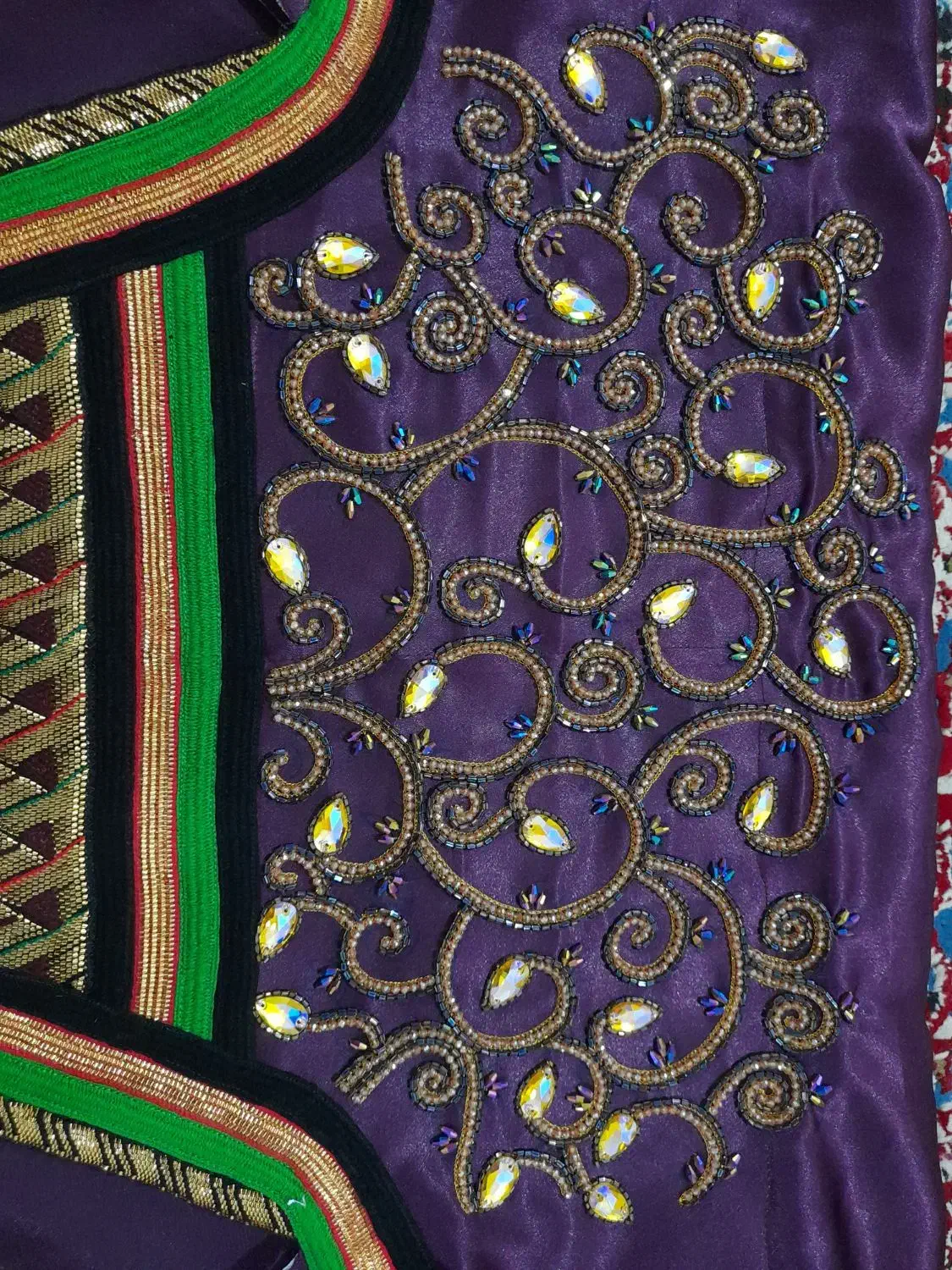 شلوار بندری ملیله کار شده|لباس|میناب, |دیوار