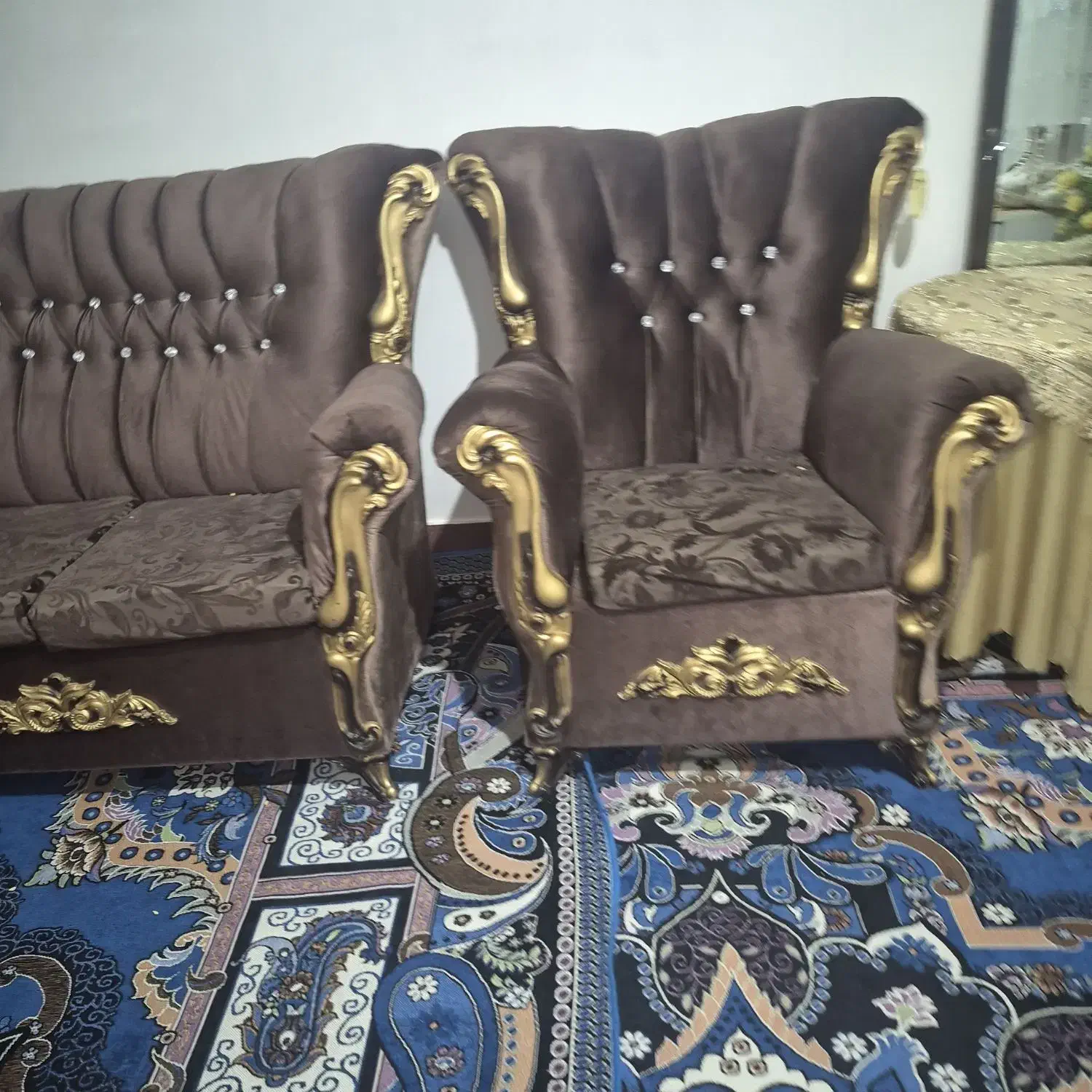 مبل7نفره|مبلمان خانگی و میز عسلی|لردگان, |دیوار