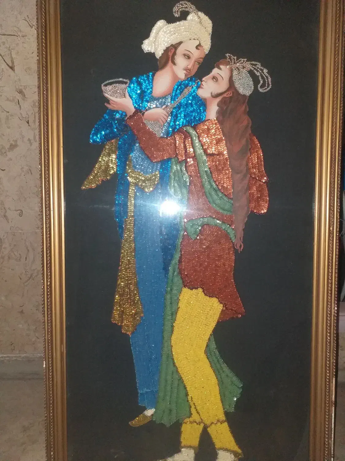 تابلو سبک معرق|تابلو، نقاشی، عکس|دماوند, گیلاوند|دیوار