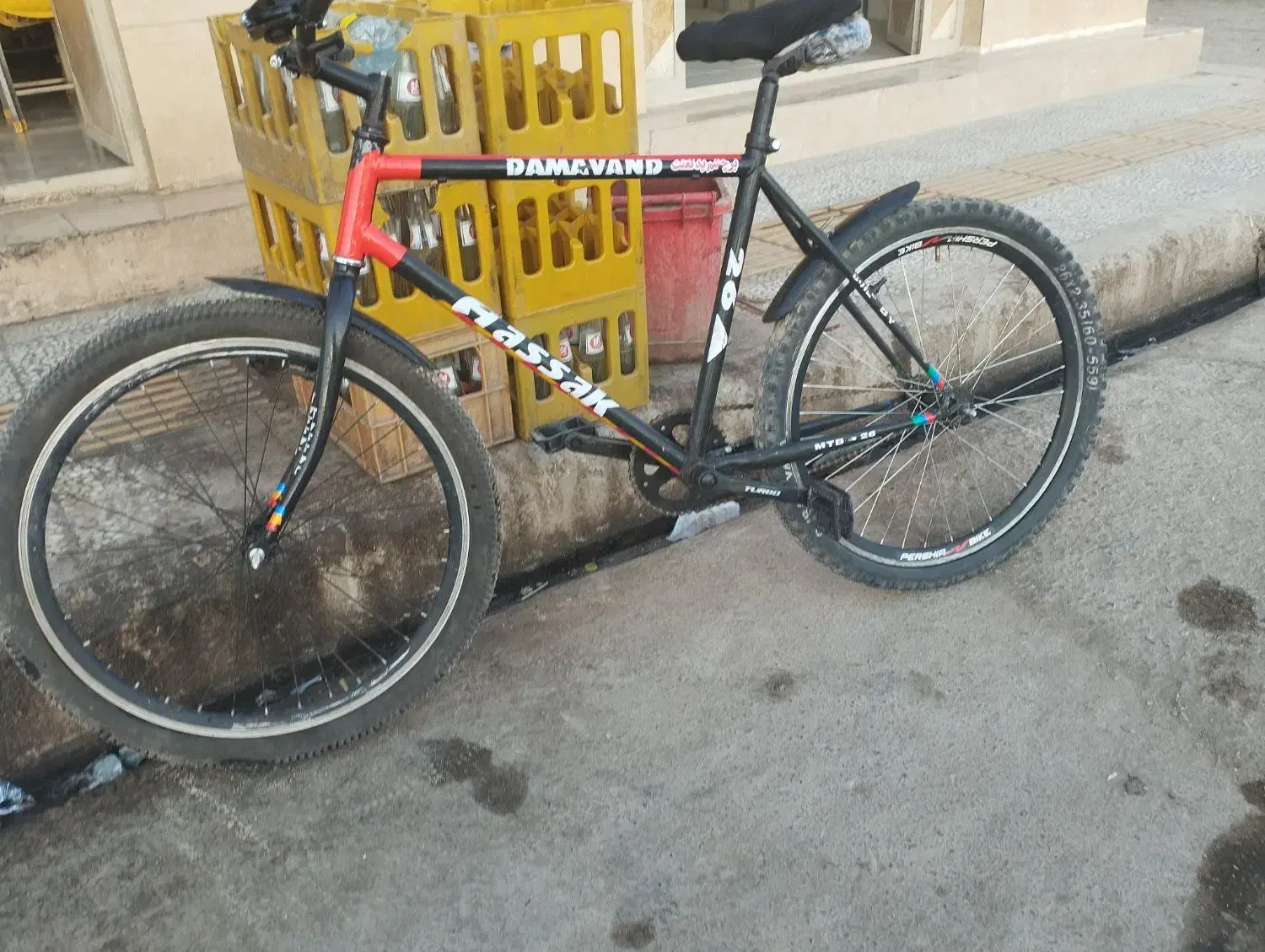 دوچرخه 26اساک|دوچرخه، اسکیت، اسکوتر|خاش, |دیوار