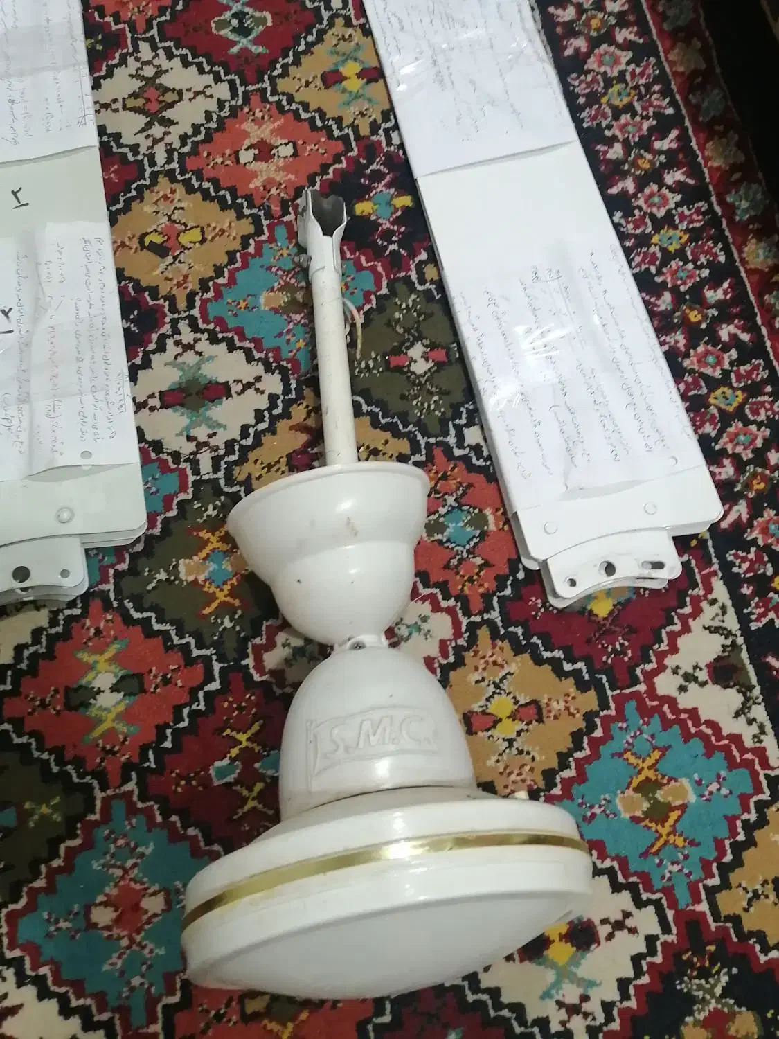 2 عدد پنکه سقفی تمیز SMC|پنکه و تصفیه‌کنندهٔ هوا|اهواز, زیباشهر|دیوار