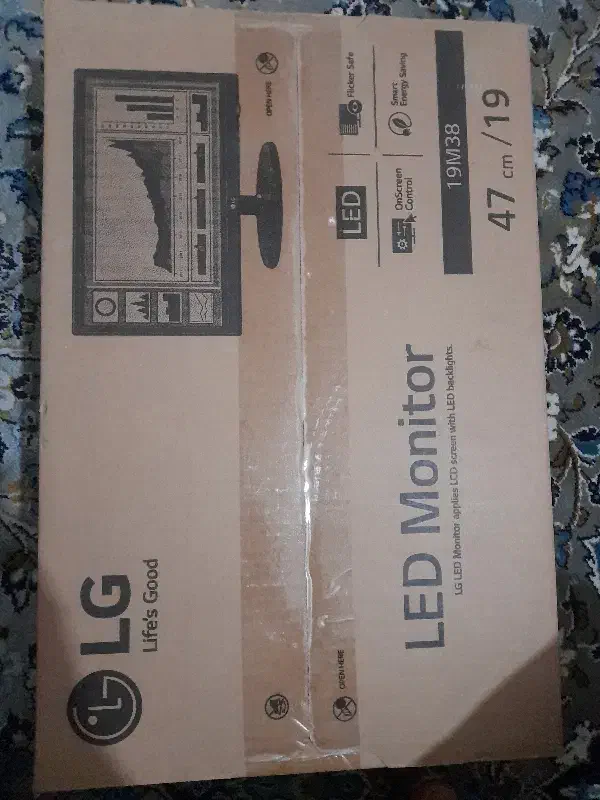 مانیتور ال جی ۱۹ اینچ 38-A-B|قطعات و لوازم جانبی رایانه|کرج, کرج نو|دیوار