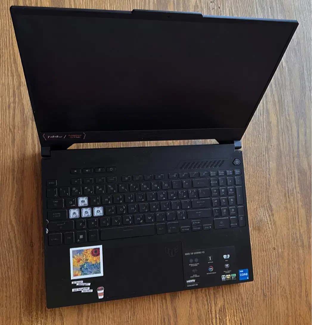 لپ تاپ tuf gaming f15 core i5|رایانه همراه|رشت, استادسرا|دیوار