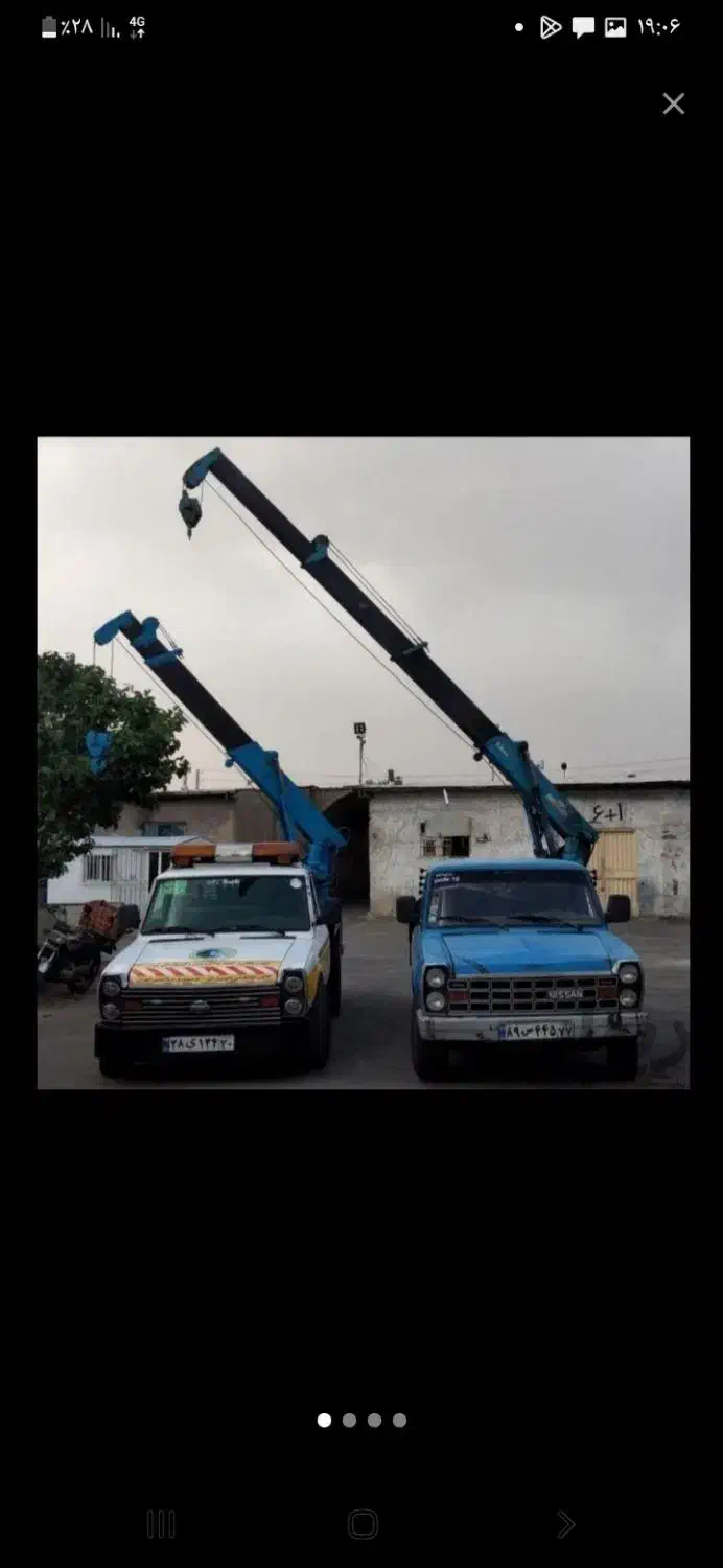 جرثقیل و امداد خودرو شبانه روزی|خدمات حمل و نقل|خوی, |دیوار