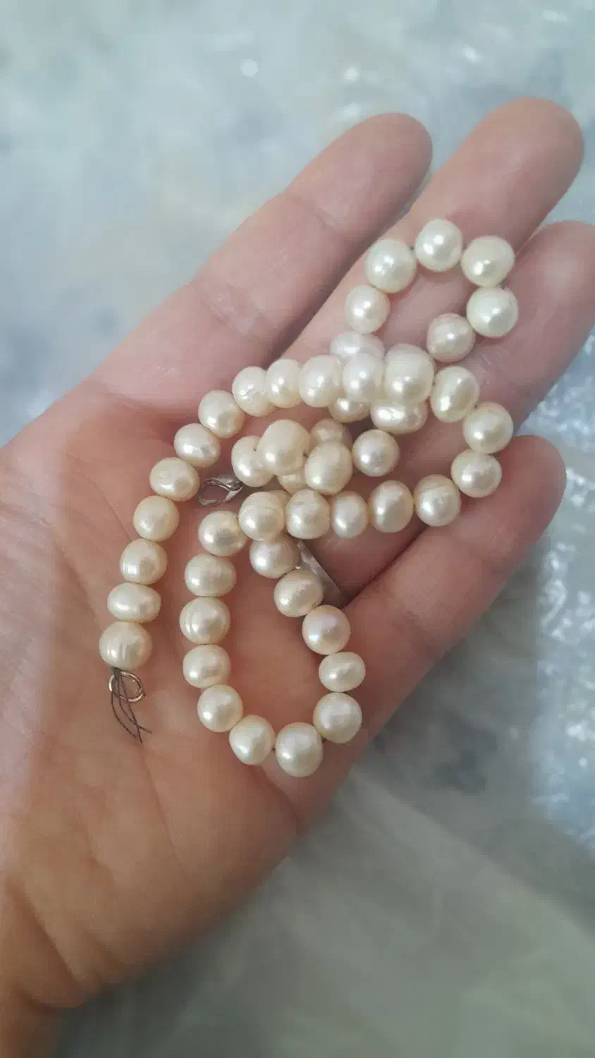 گردنبند مروارید اصل هست|بدلیجات|شهریار, شهرک مصطفی خمینی|دیوار