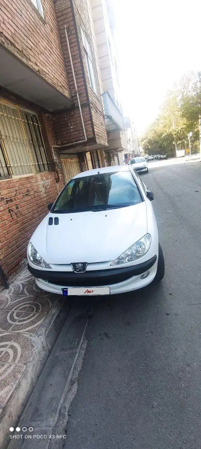 206تیپ دو 1401|خودرو سواری و وانت|بوئین زهرا, |دیوار