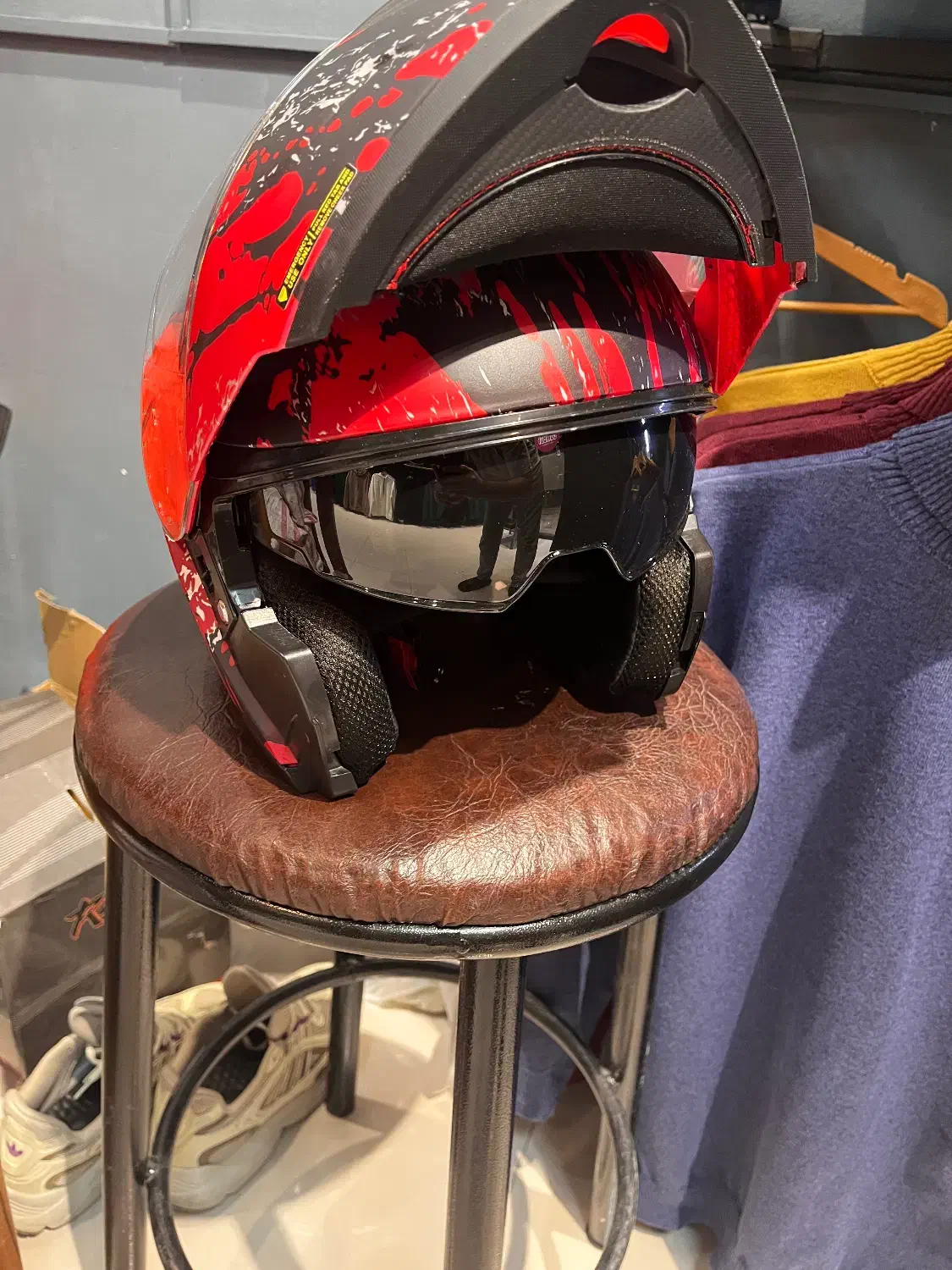 کلاه کاسکت فک متحرک|قطعات یدکی و لوازم جانبی|مهاباد (آذربایجان غربی), |دیوار