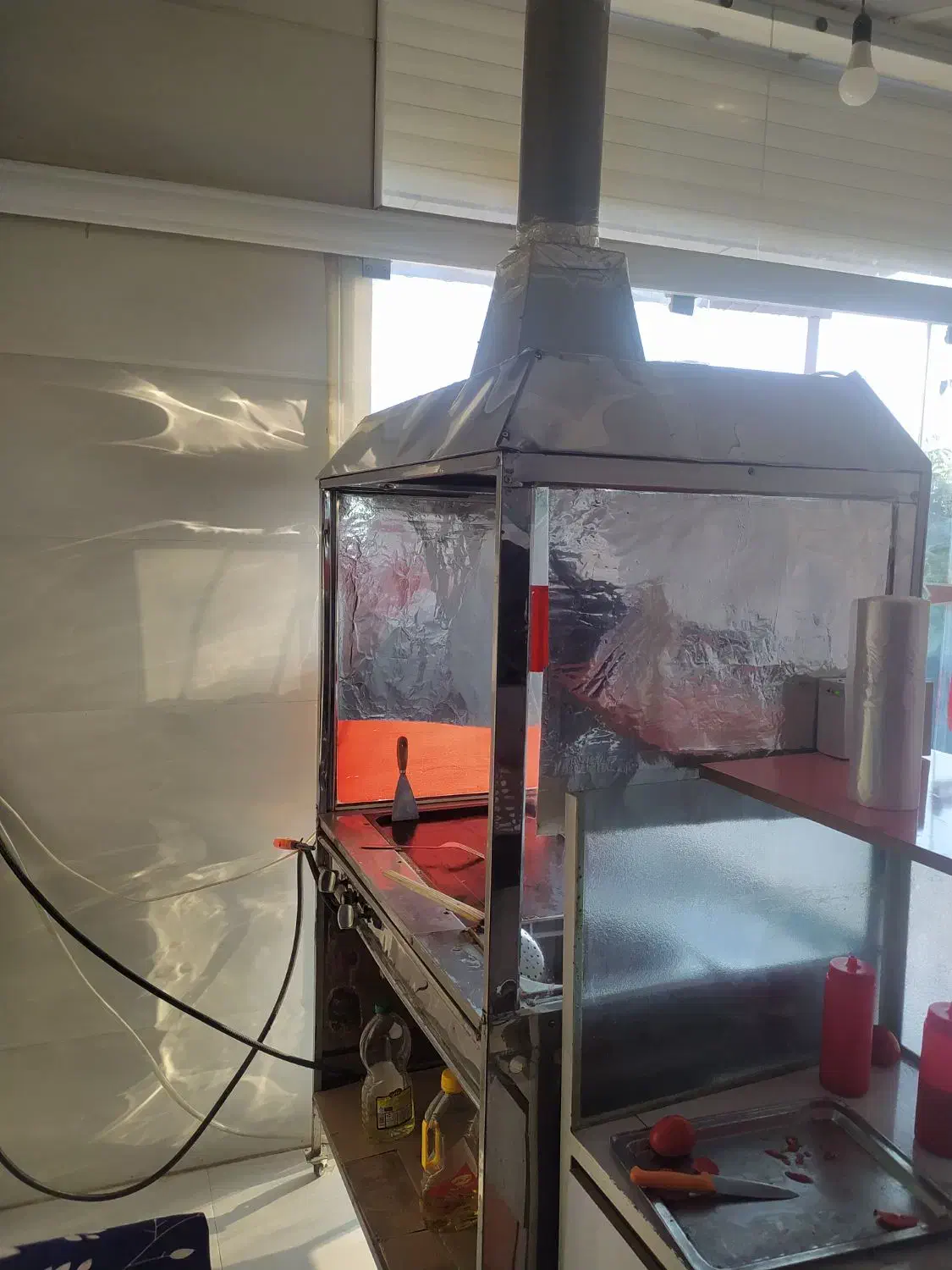 فر دوکاره فلافل و همبرگر|اجاق گاز و لوازم برقی پخت‌وپز|دهلران, |دیوار