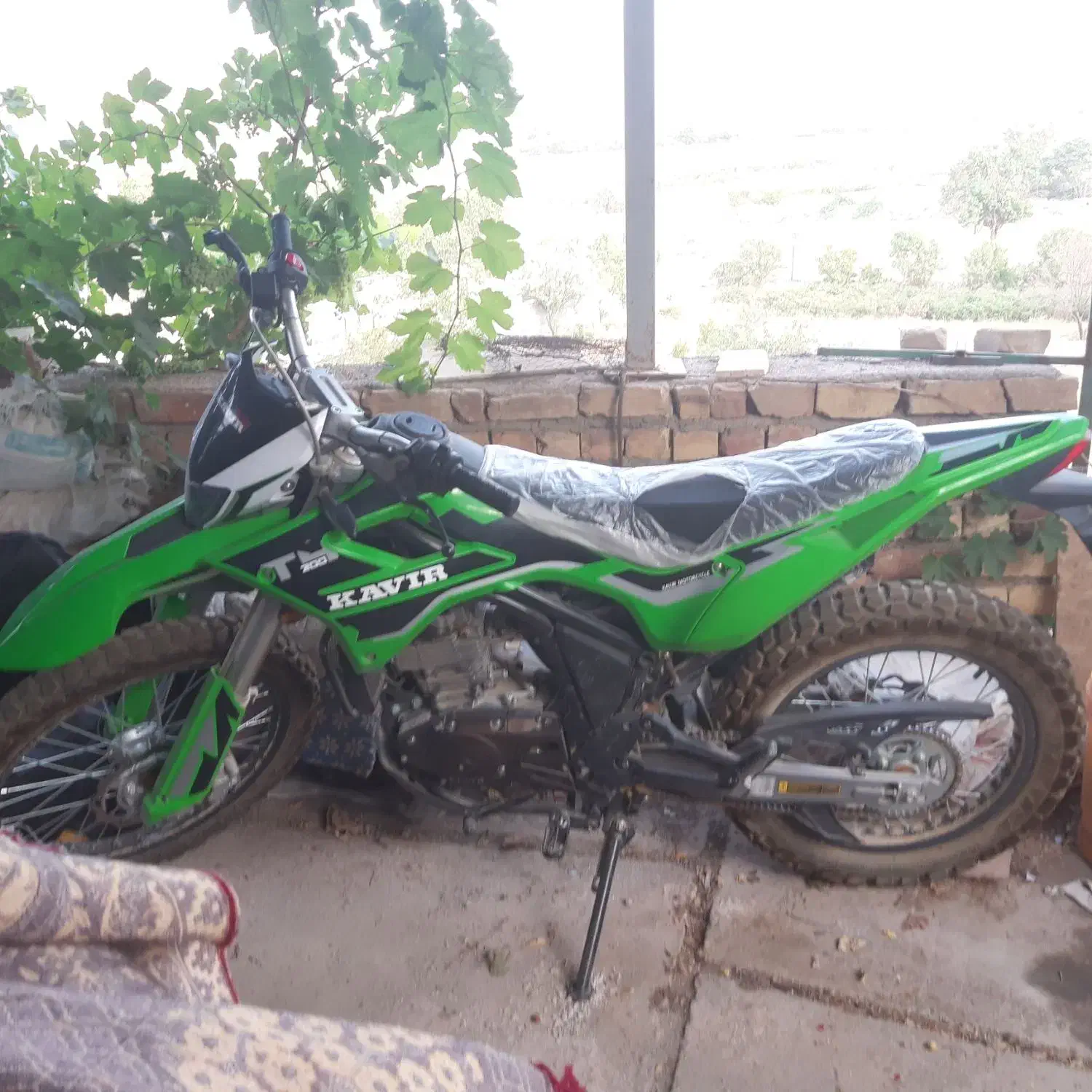 فروش موتور سیکلت تریل کویر|موتورسیکلت|کاشان, زیتون|دیوار