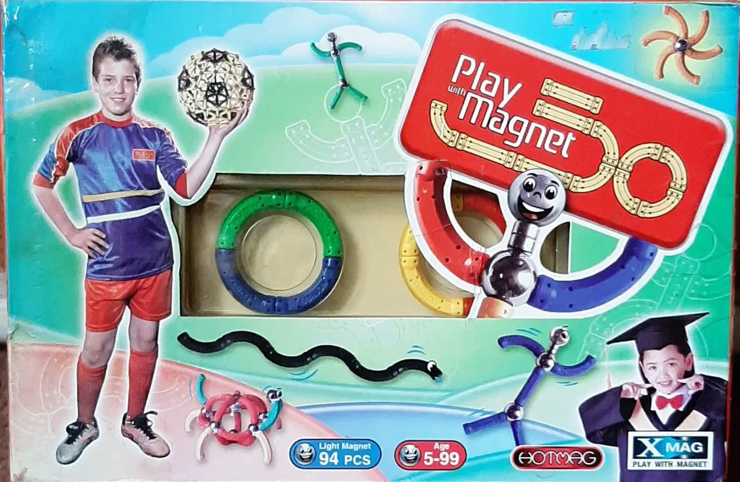 بازی مغناطیسی (مگنتی) آهنربایی|اسباب‌‌بازی|کرمانشاه, |دیوار