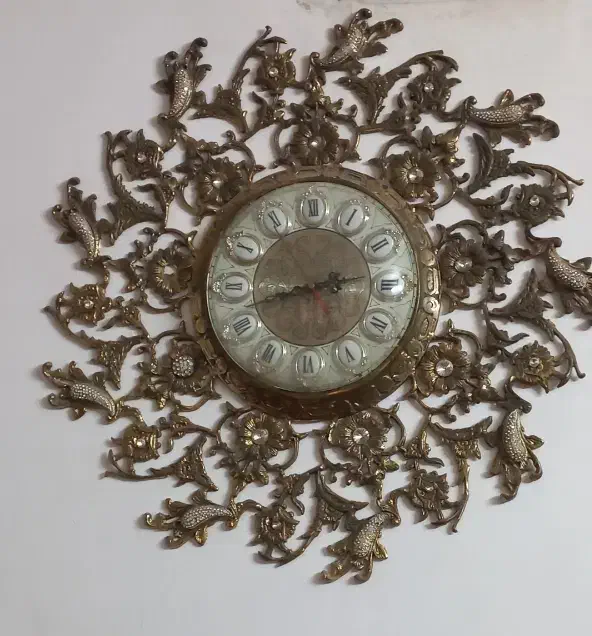 ساعت دیواری برنجی|ساعت دیواری و تزئینی|قرچک, محمد آباد|دیوار